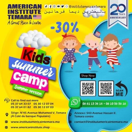 cours-danglais-et-stages-intensifs-pour-enfants-et-adolescents-institut-americain-temara-big-0