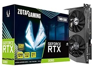 ZOTAC Gaming GeForce RTX 3060 Twin Edge 12GB